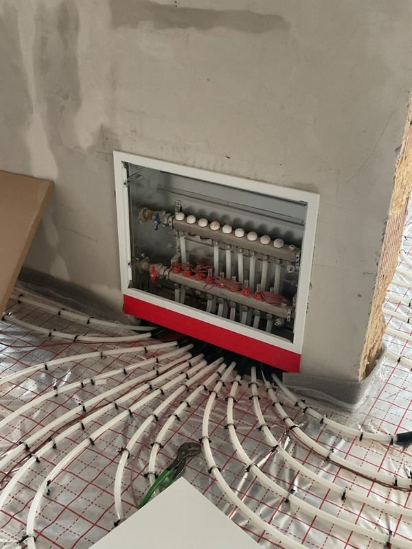 Projekt Gelting, Einblick von der Baustelle